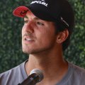 Gabriel Medina, shown here at Wednesday's press conference.